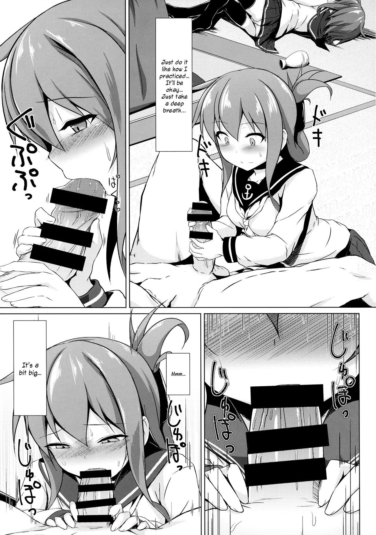 Couch Ikazuchi to Inazuma wa Shireikan no Aka-chan ga Hoshii no desu!! | Ikazuchi and Inazuma Wants the Admiral's Babies!! - Kantai collection Cumshot - Page 9