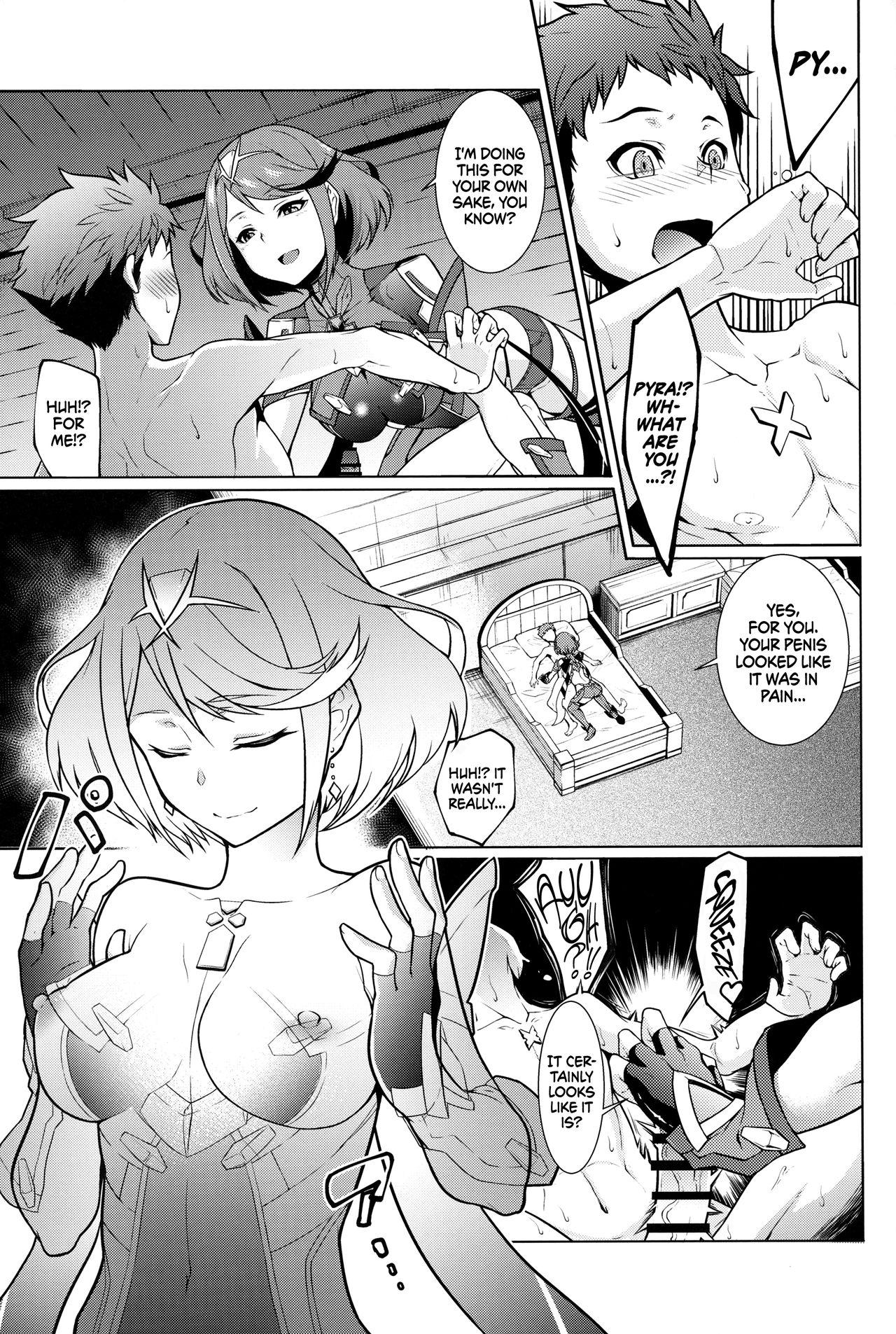 Cheating Wife Yoi Yume | Sweet Dreams - Xenoblade chronicles 2 Doggystyle - Page 4