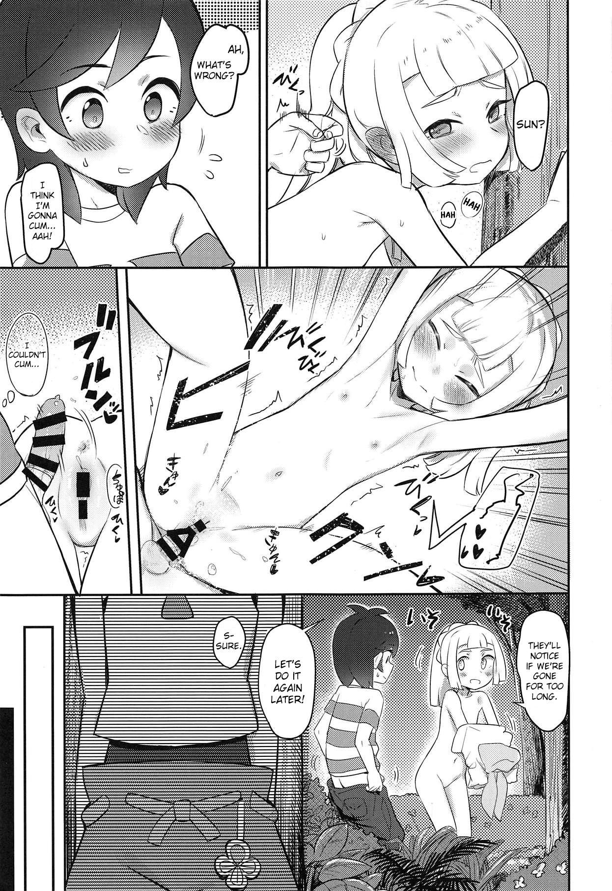 Cum On Tits Gomen ne Lillie | Sorry, Lillie - Pokemon Fuck Hard - Page 4