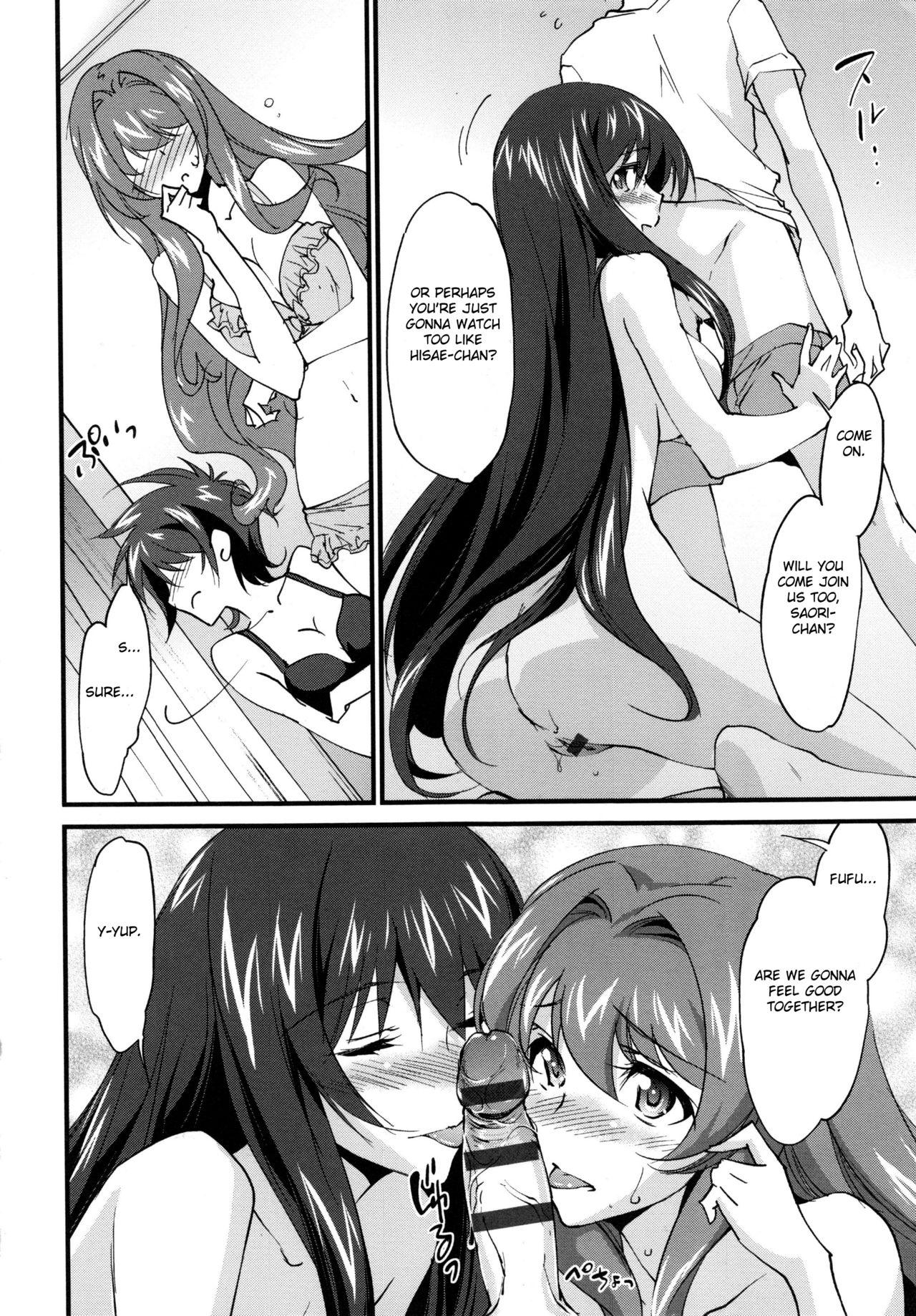 Fishnets Onee-chan! Tengoku Ch. 10 Hot Girls Getting Fucked - Page 8