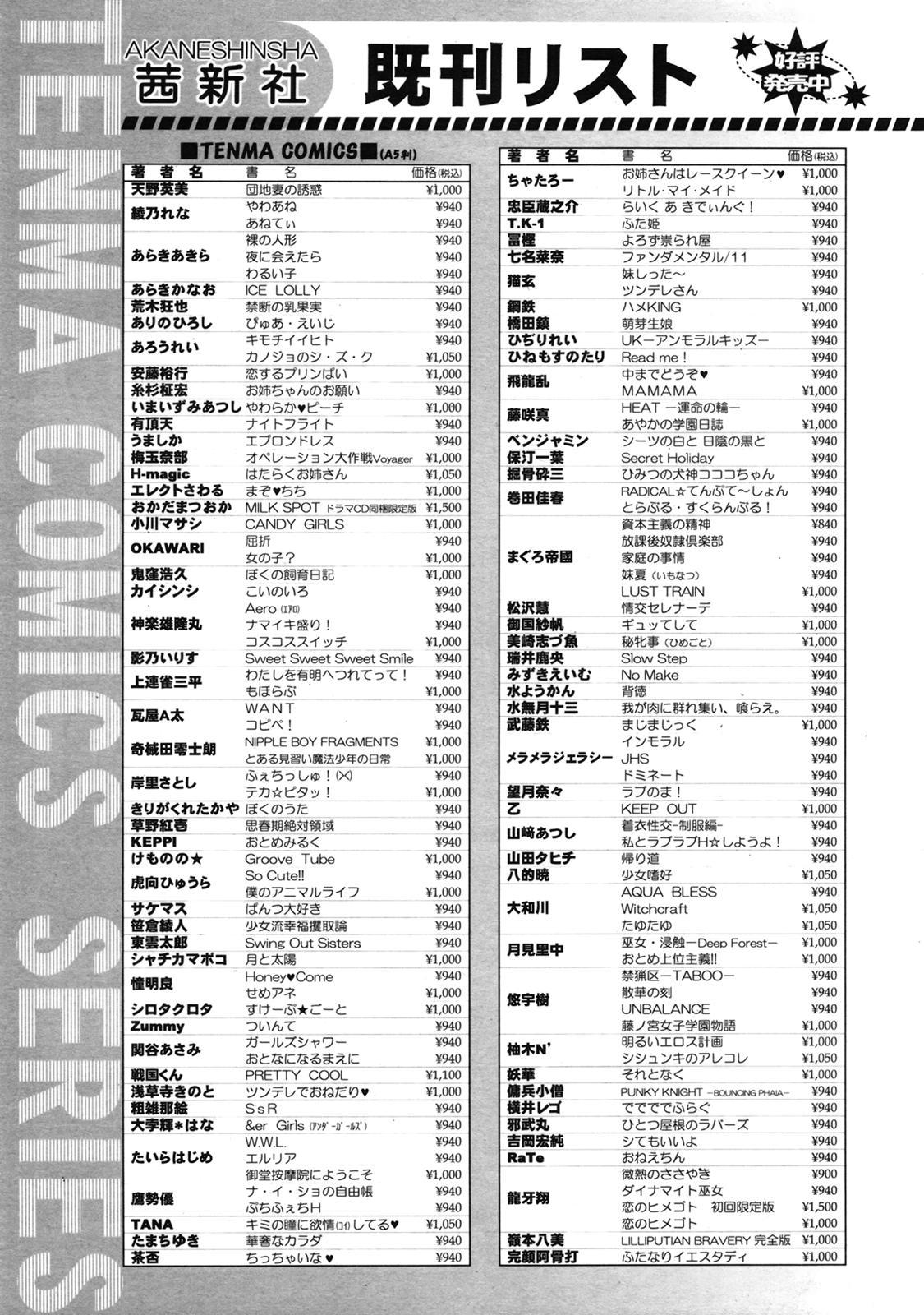 COMIC Tenma 2009-07 Vol. 134 423