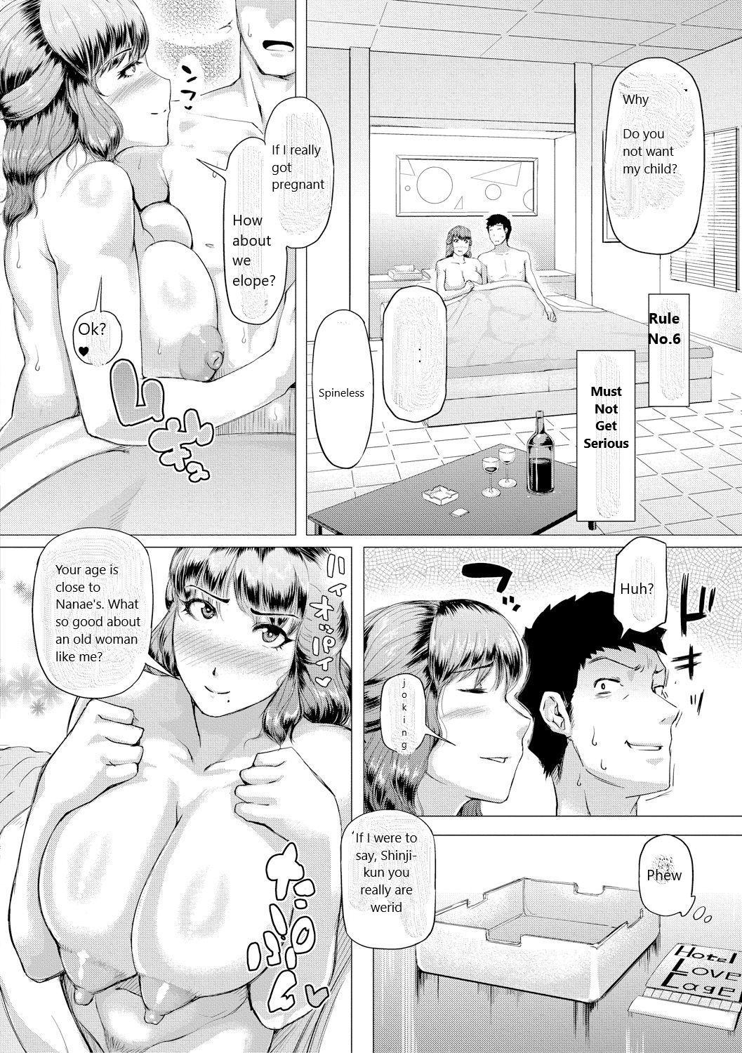 Cowgirl [Kizaru] Gibo ga Haramu Made Chuuhen + Kouhen | Until My Mother-in-Law is Pregnant Part 2 and 3 (Nikuheki Shibori -Monmon Muchi Oba Body-) [English] [Digital] Muscles - Page 8