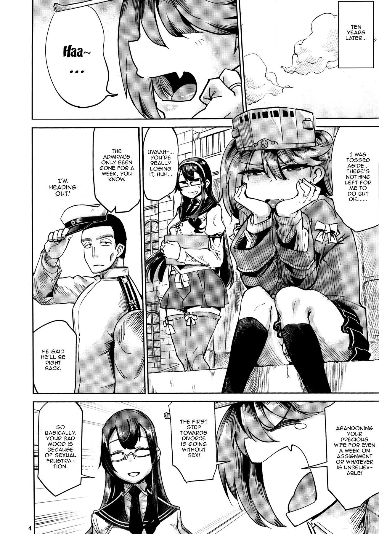 Doll Kyoukan... Ohisashiburi desu | Teacher... It's Been a While - Kantai collection Cuck - Page 3