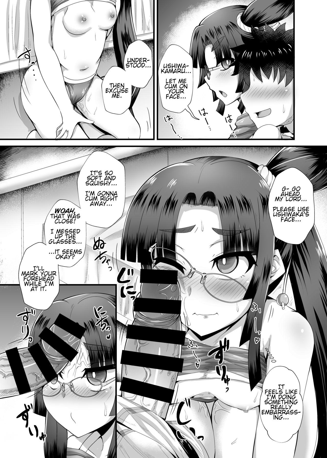 Teen Porn Ushiwakamaru and the Cursed Glasses | Ushiwakamaru to Noroi no Megane - Fate grand order Muscle - Page 6