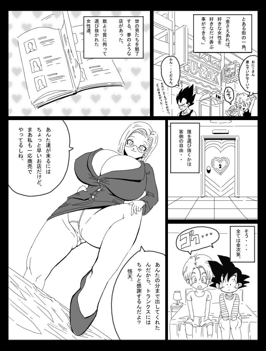 Domination DRAGON ROAD Mousaku Gekijou 3 - Dragon ball z Master - Page 13