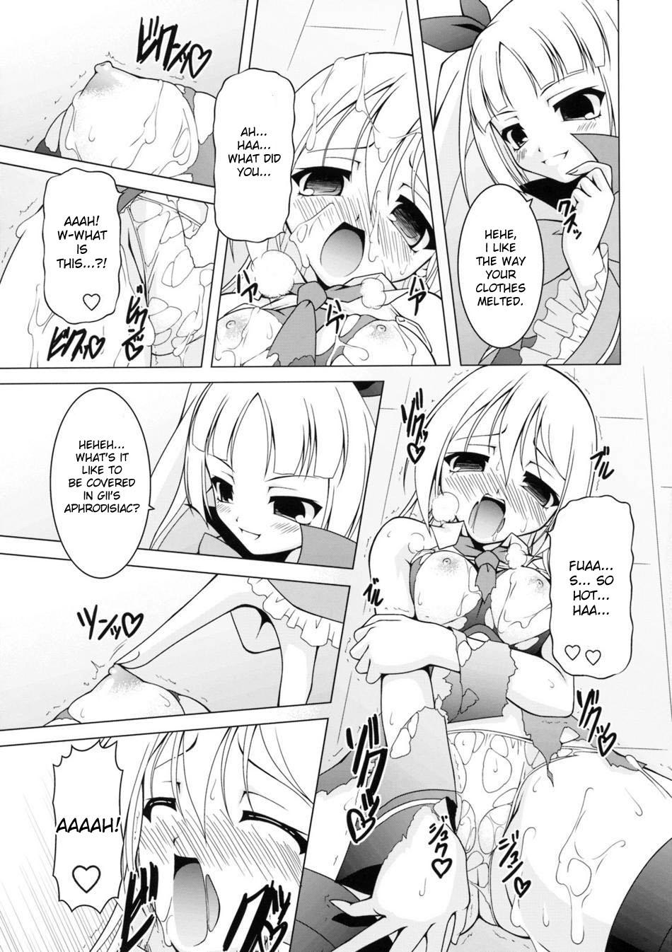 Girl Fuck VANQUISH! - Blazblue Gay - Page 8