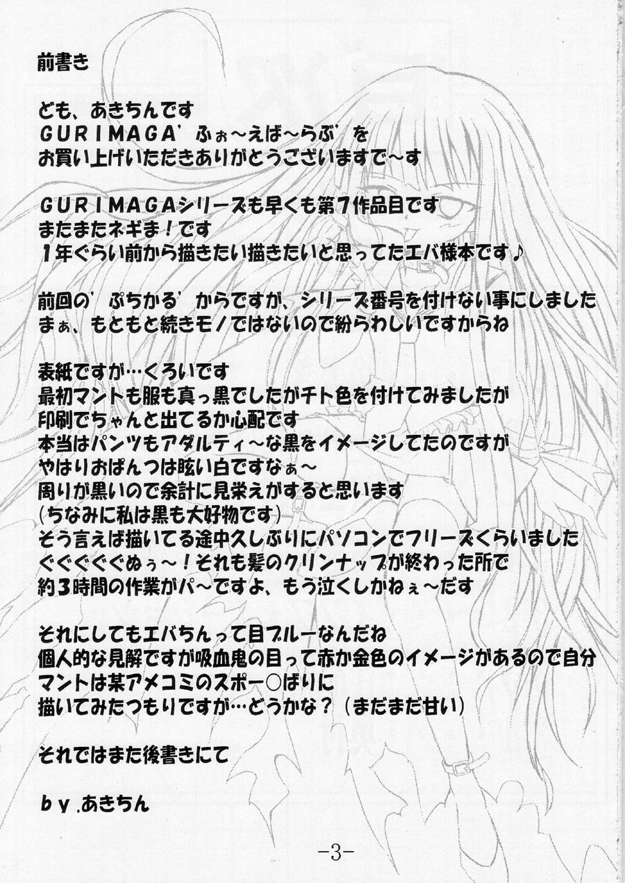 (C67) [Baguri Sangyou (Akichin)] GURIMAGA For~Ever~Love (Mahou Sensei Negima!) 2