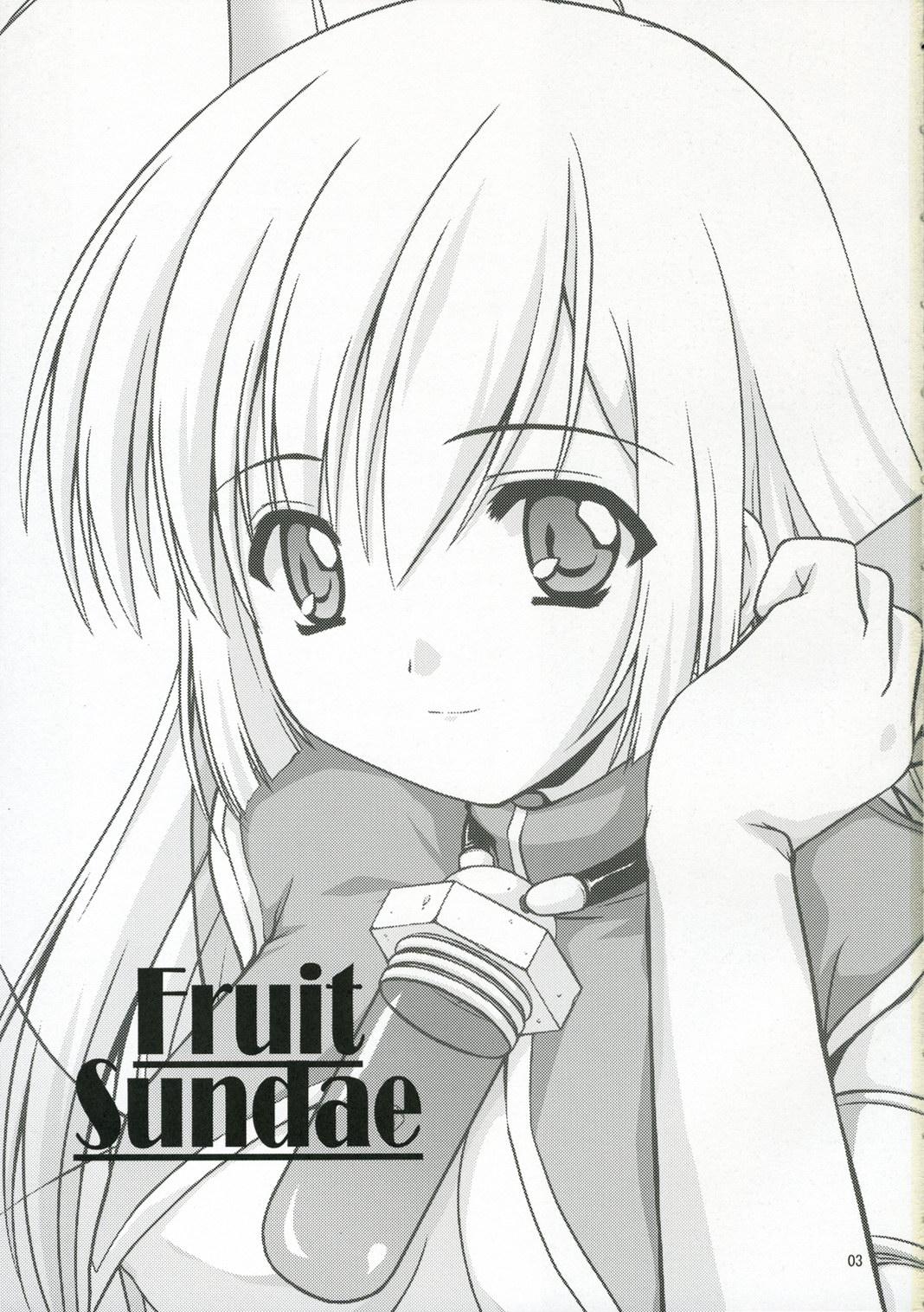Tied Fruit Sundae - Hayate no gotoku Clit - Page 2