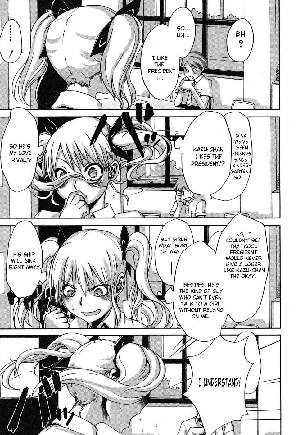 Shemale Porn Seito Kaichou wa Aisare-kei | The Student Council President Is Loved Bang Bros - Page 9