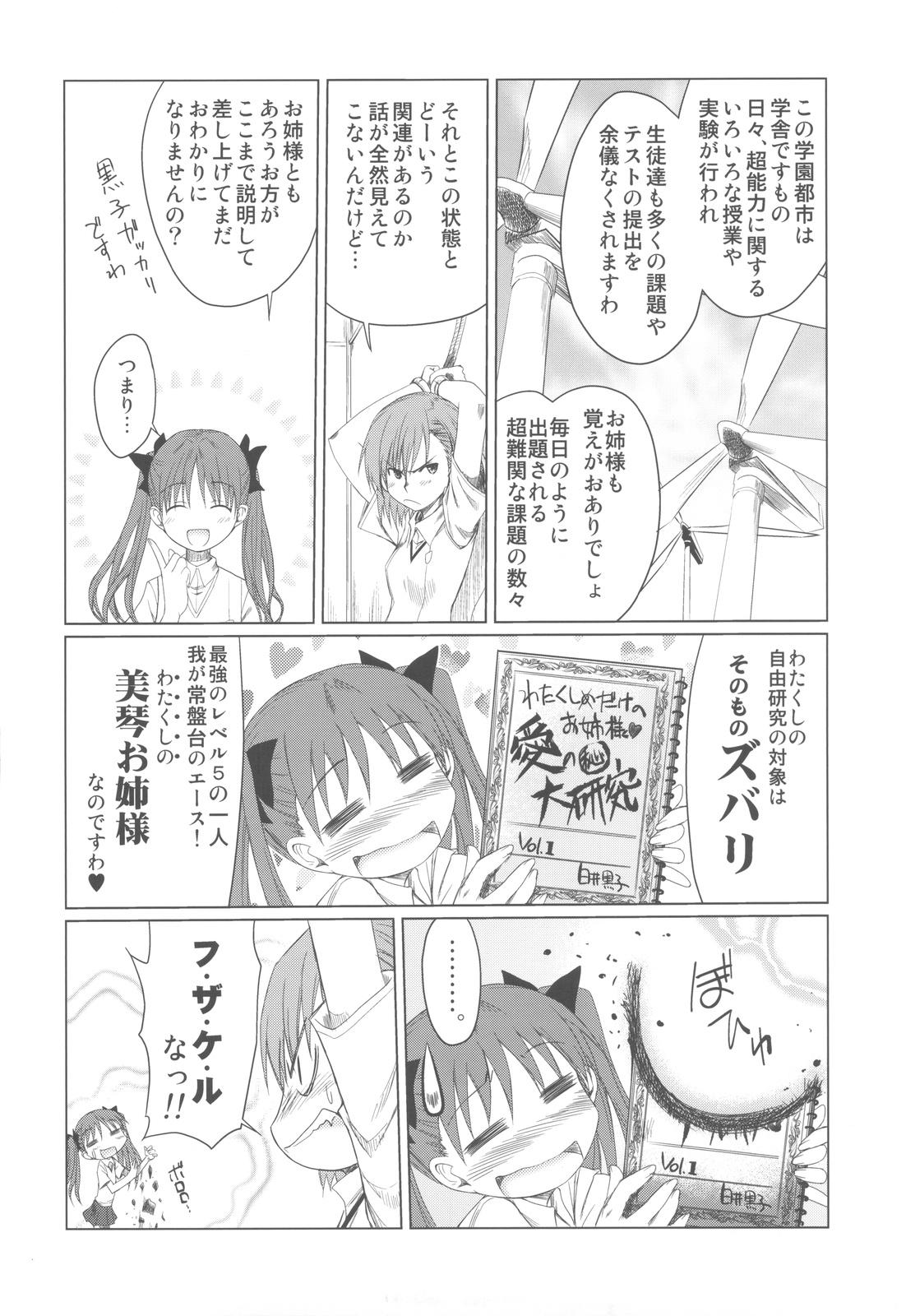 Assfucked Toaru Hinnyuu no Naichichi Hon - Toaru kagaku no railgun Pussysex - Page 6