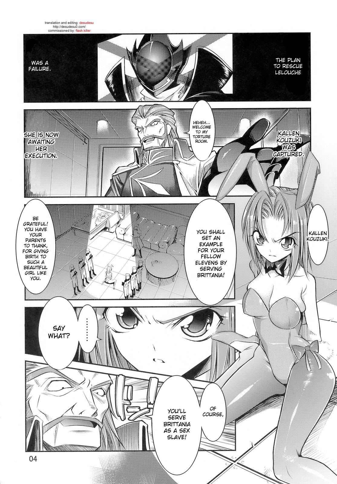 Amature Sex Tapes Eleven Usagi - Code geass Behind - Page 3