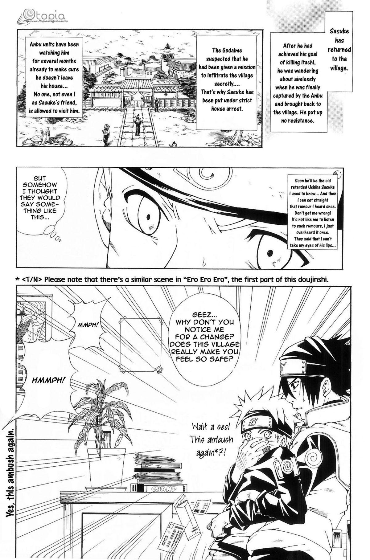 ERO ERO²: Volume 1.5  (NARUTO) [Sasuke X Naruto] YAOI -ENG- 2
