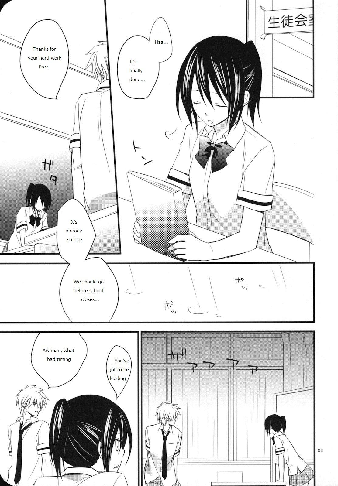 Kitchen elle*2 - Kaichou wa maid sama Blow Job - Page 2