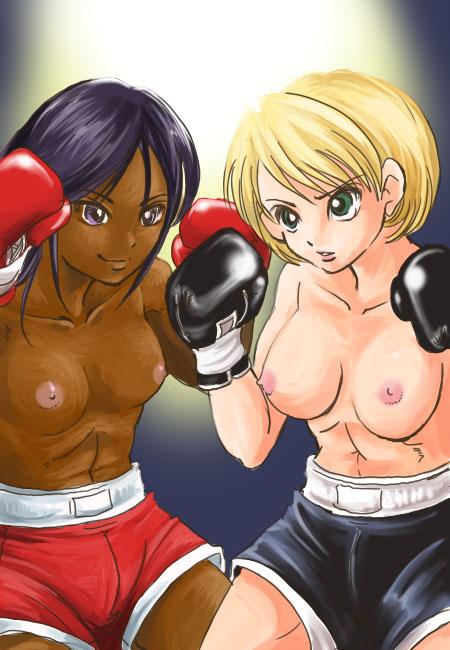 Girl vs Girl Boxing Match 3 by Taiji 0