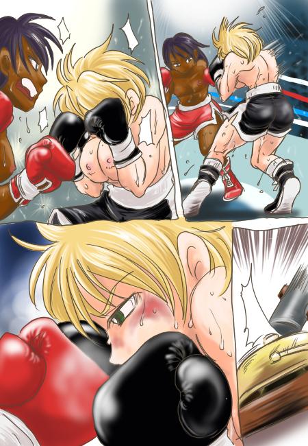 Full Girl vs Girl Boxing Match 3 by Taiji Semen - Page 6