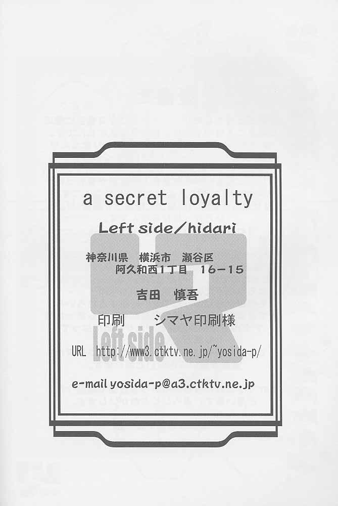 a secret loyalty 20