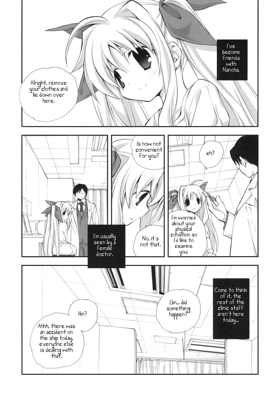 Softcore Citron Ribbon 28 - Mahou shoujo lyrical nanoha Gay College - Page 6