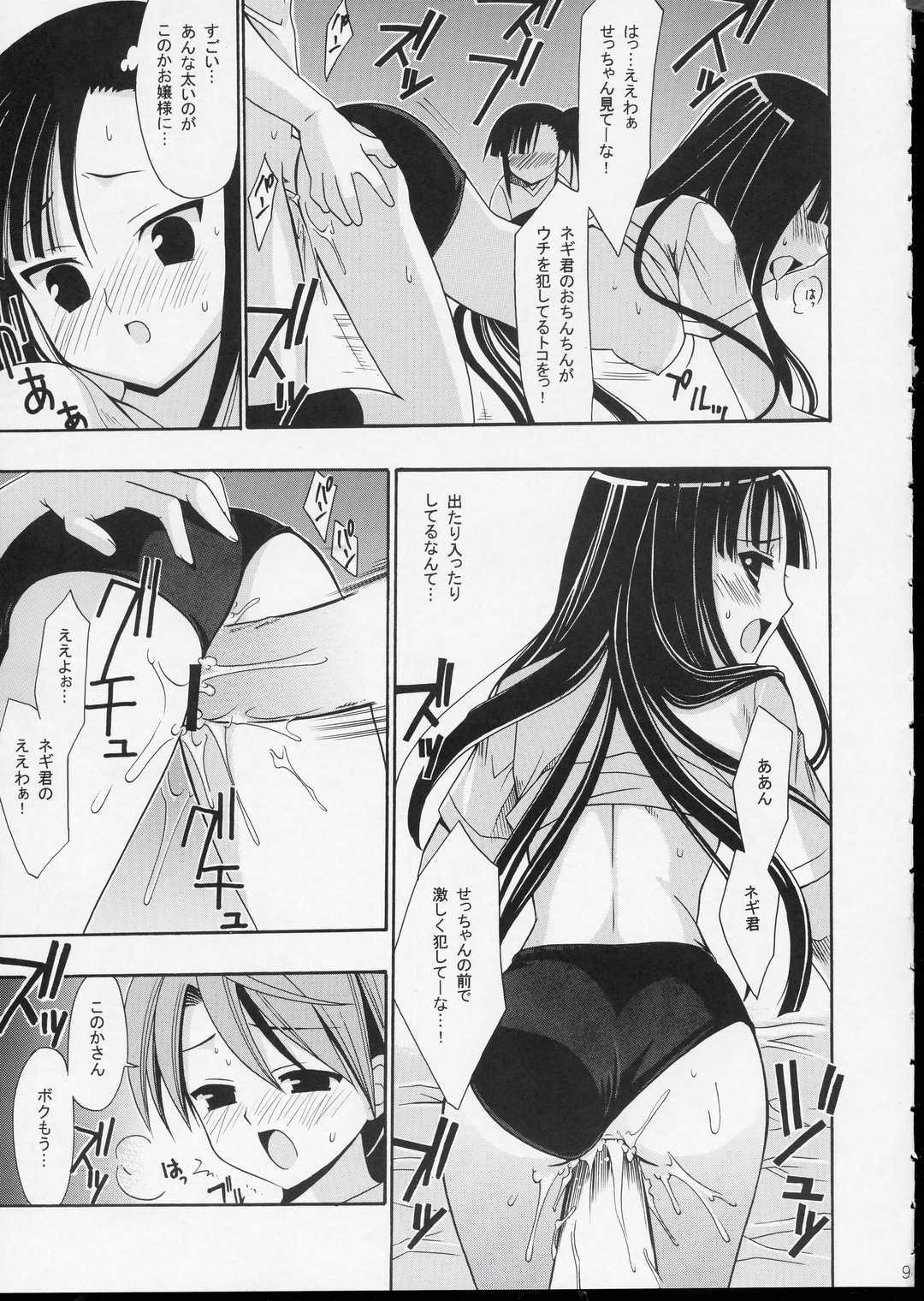 Real Orgasm Negi Chari ! 2 - Mahou sensei negima Gaping - Page 8