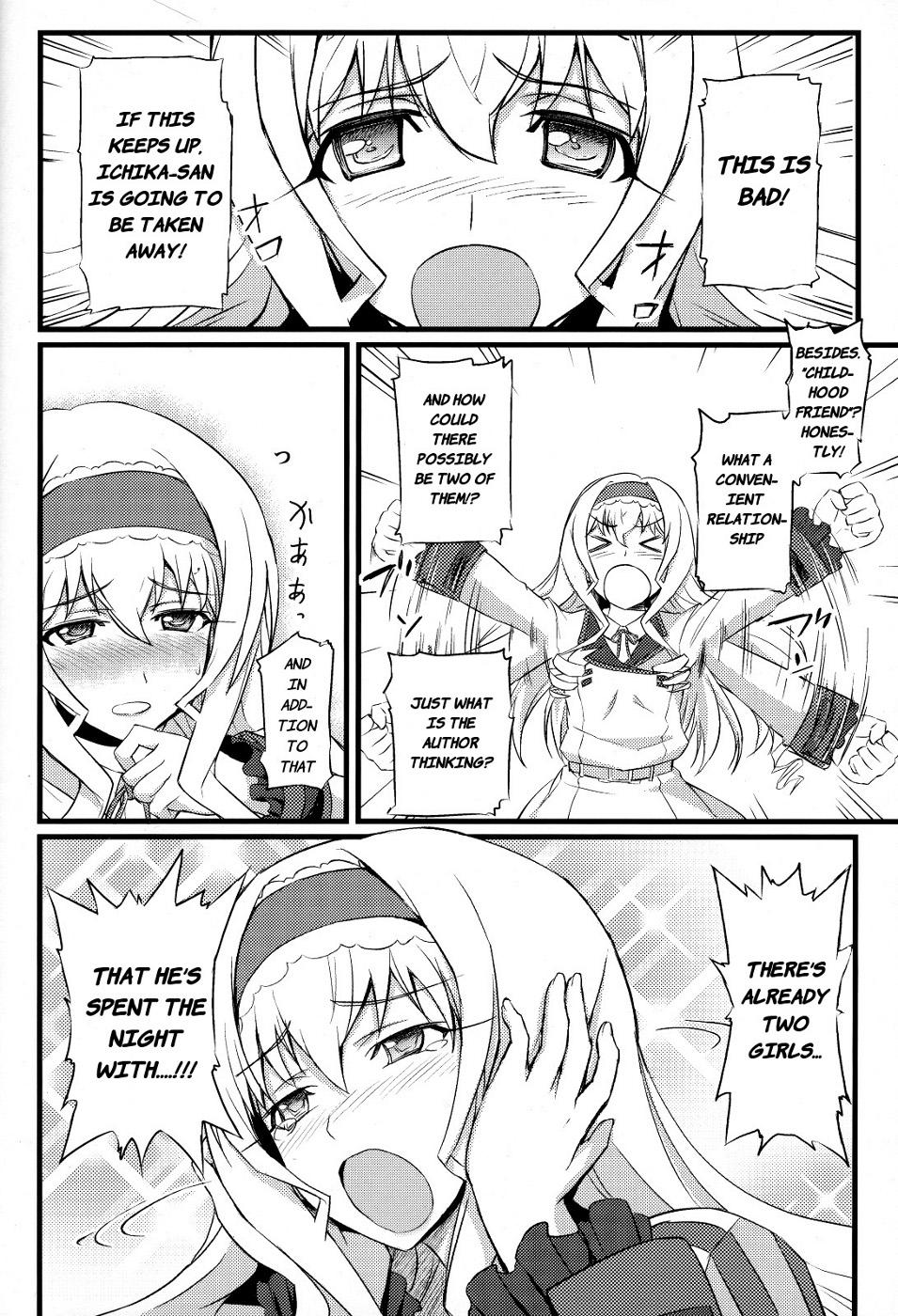 Pussy To Mouth Cecilia no Yuuutsu | The Melancholy of Cecilia - Infinite stratos Gay Cock - Page 3