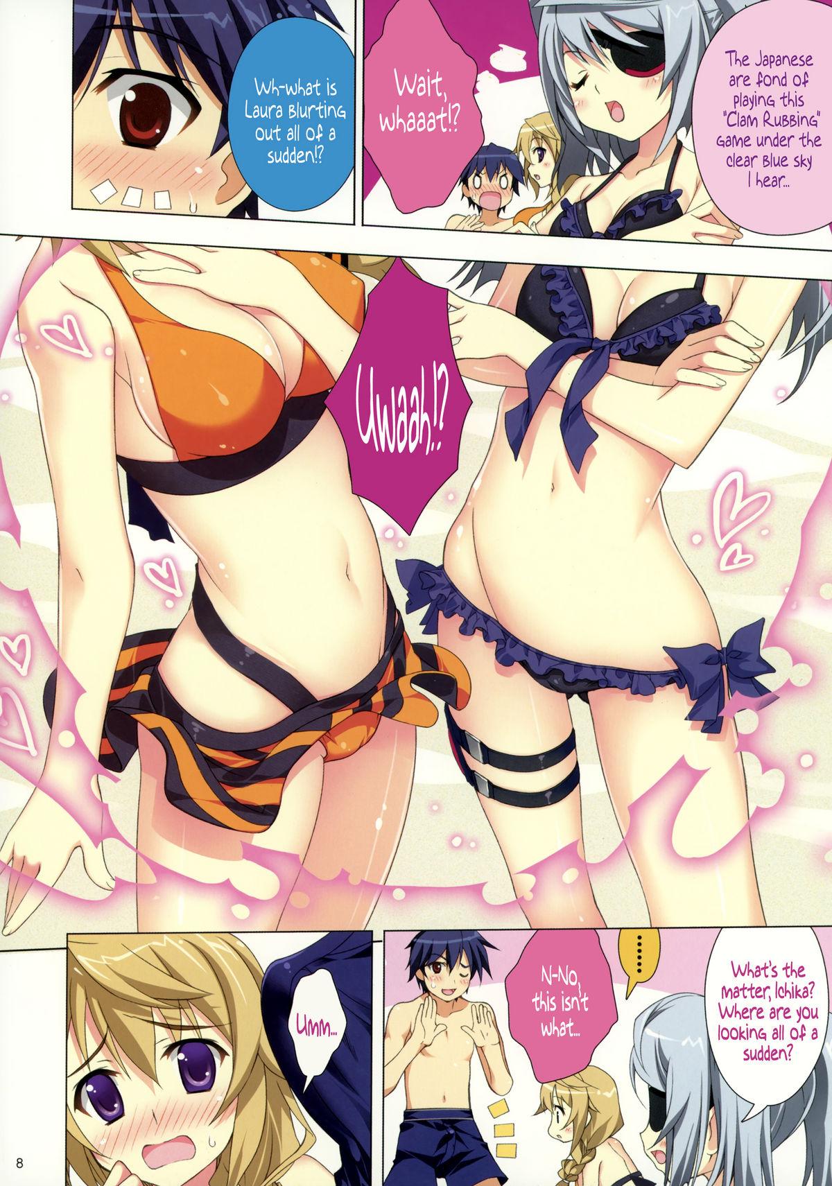 Blows Natsushiki IS Beach - Infinite stratos Old - Page 6