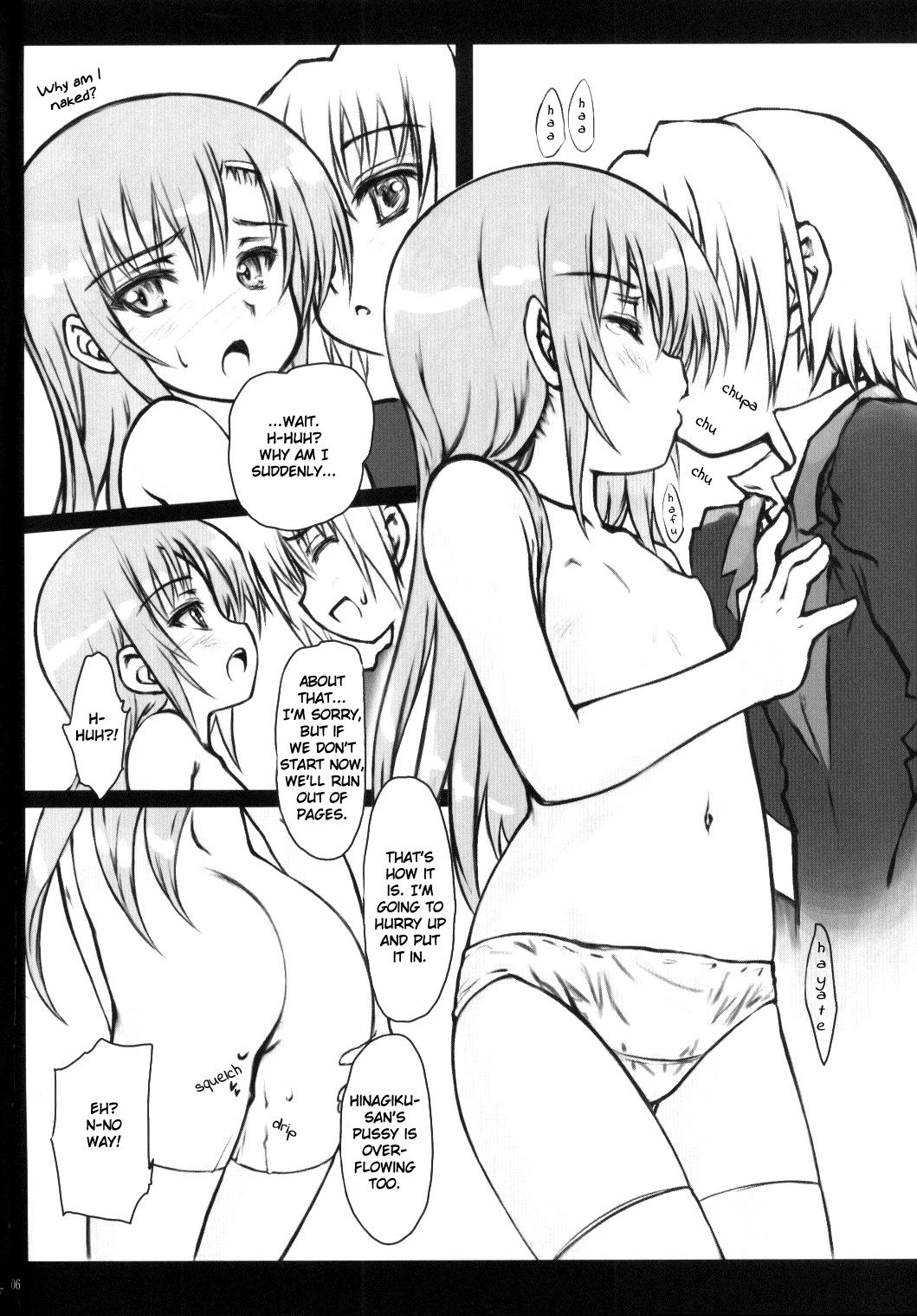 And (C73) [Super Flat Lolinitron (Focke Wolf)] Hinakan! - Hinagiku no ero do-jin shi (Hayate no Gotoku!) [English] [JCE] - Hayate no gotoku Fuck Pussy - Page 5