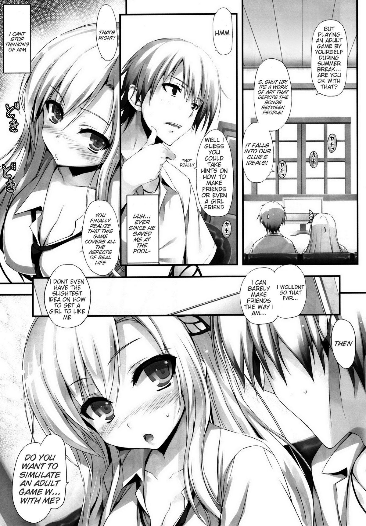 Gay Blondhair Yawarakai Niku. | Soft Meat - Boku wa tomodachi ga sukunai Famosa - Page 8