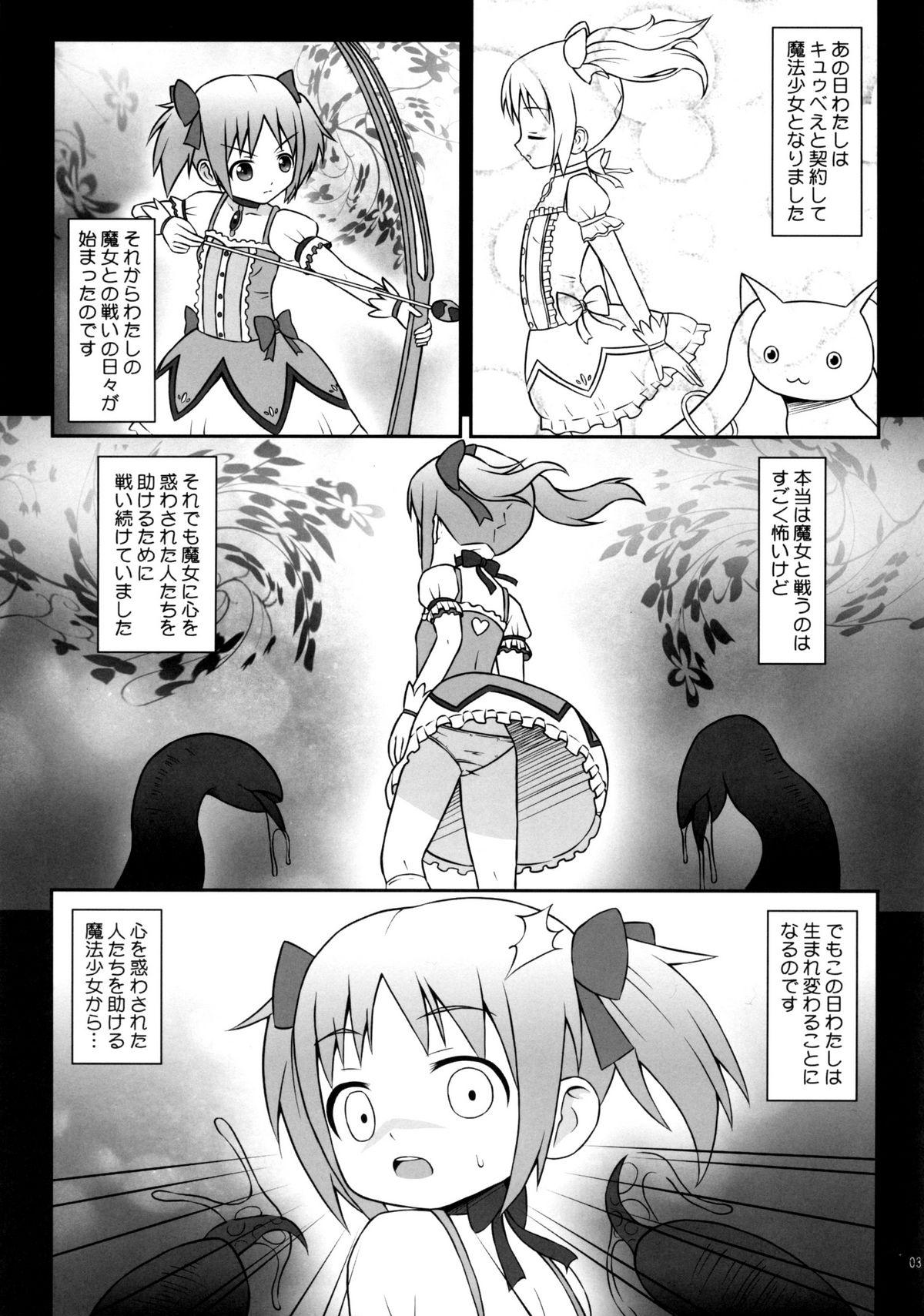 Classic Majo ni Ochishi Mono - Puella magi madoka magica Fucking Girls - Page 2