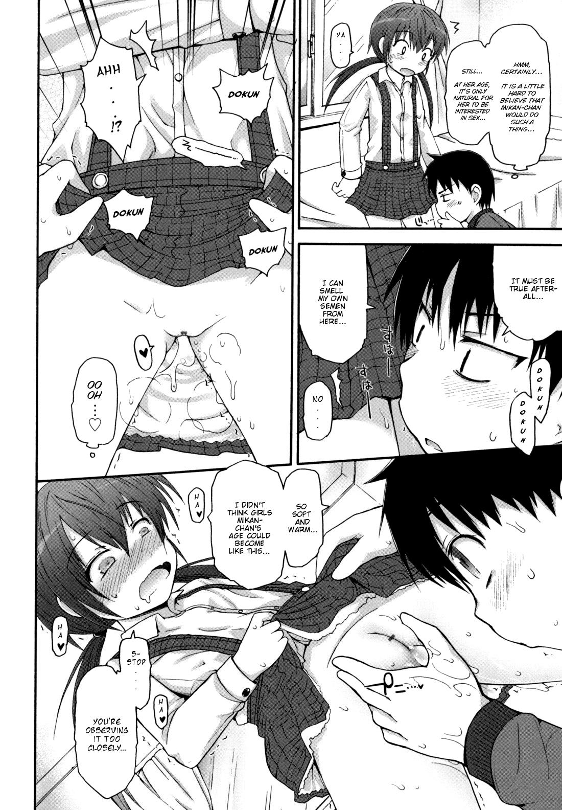 Babysitter [Fujisaka Lyric] Omatase Mikan-chan | Sorry for the Wait, Mikan-chan (Kirakira Shingakki) [English] [Mistvern] Gay Black - Page 6
