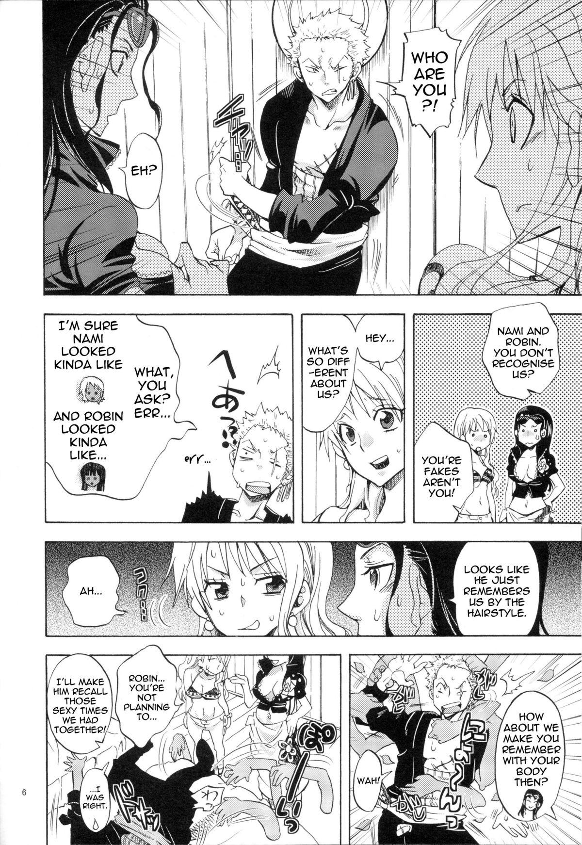 Virginity Seichou Shimashita. | You're so grown up! - One piece Blowjob - Page 5