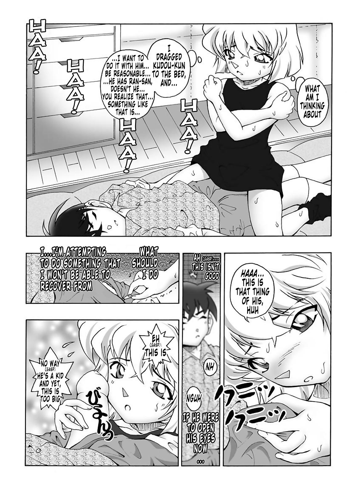[Miraiya (Asari Shimeji] Bumbling Detective Conan--File02-The Mystery of Haibara's Tears (Detective Conan) [English] [Tonigobe] 6