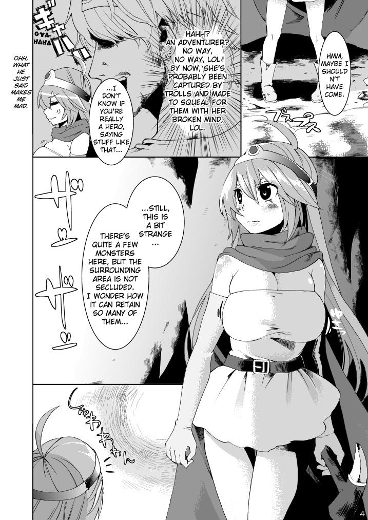 Sissy Kanojo ga Botai ni Naru made - Dragon quest iii Jeune Mec - Page 4