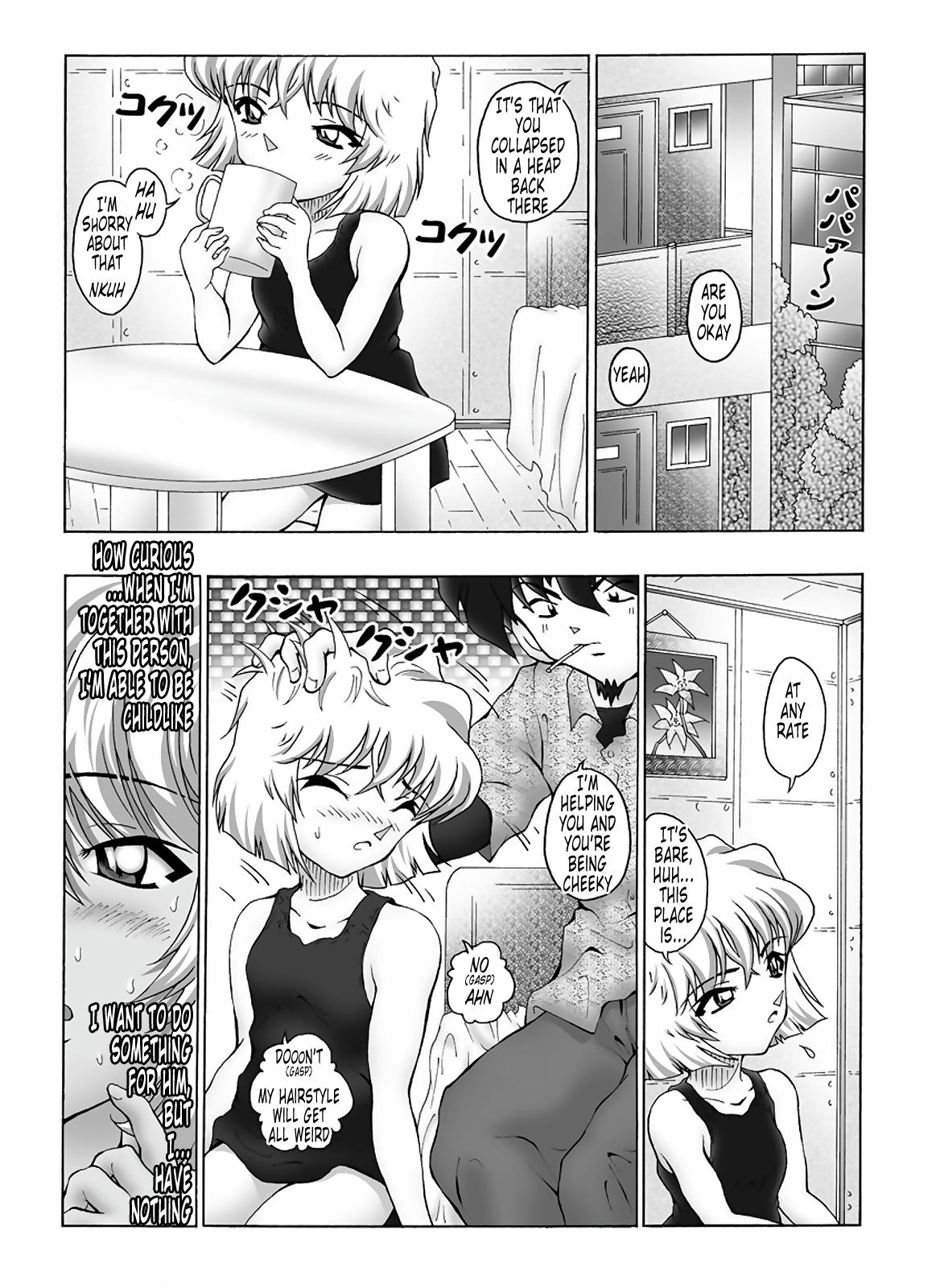 Negra Bumbling Detective Conan - Special Volume: The Mystery Of The Discarded Cat - Detective conan Cavalgando - Page 5