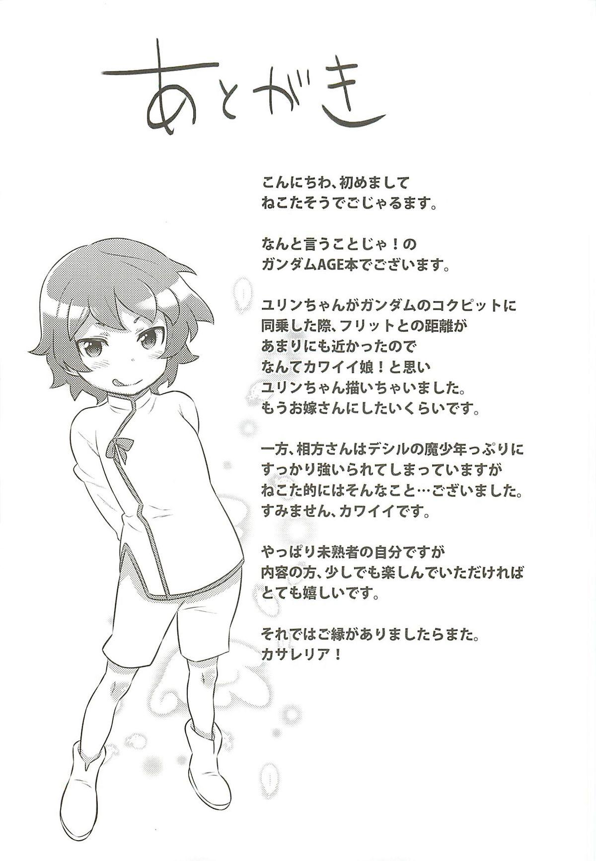 (C81) [NOTONE (fk696, Nekotasou)] Mattaku Korinai Warubirenai - Shougeki! AGE-hen (Gundam AGE) 19