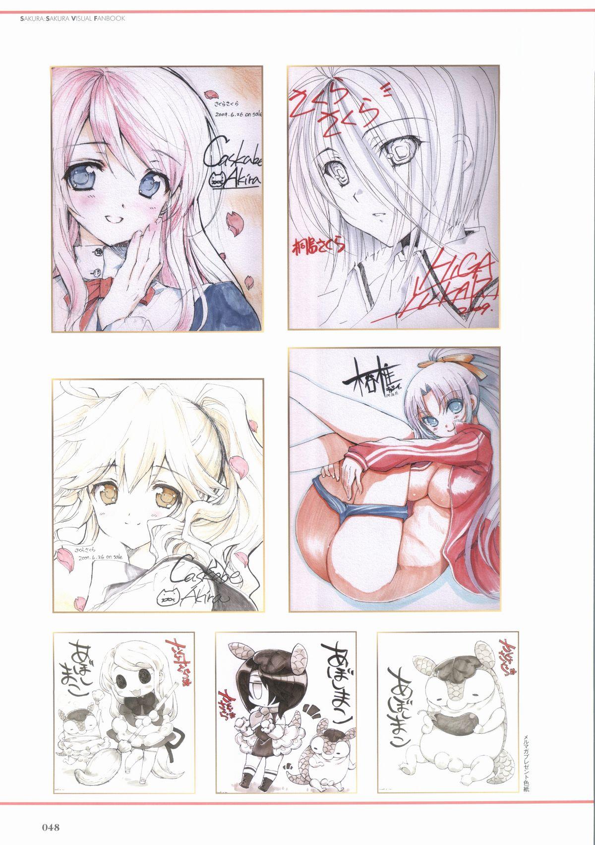 Sakura Sakura Visual Fan Book 52