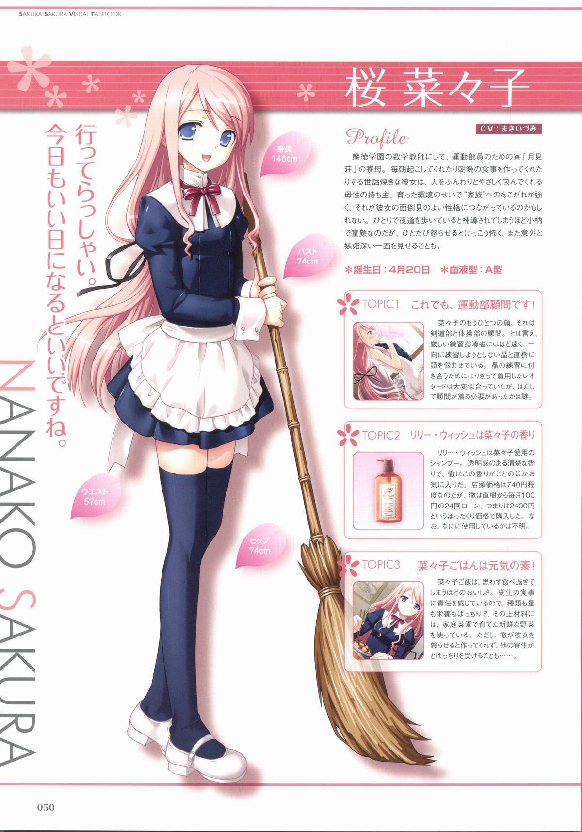 Sakura Sakura Visual Fan Book 54