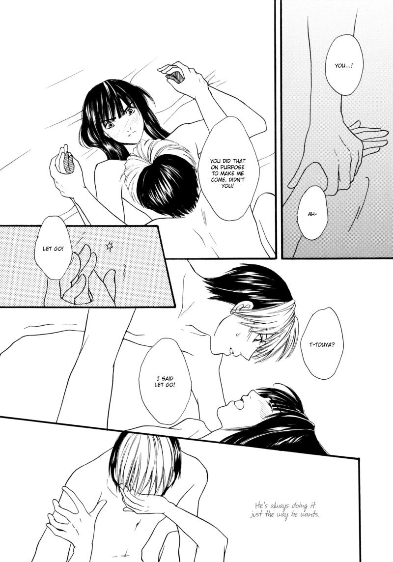 3some [Onda Akemi (Kakuu Sekai)] Baby Touch (Hikaru no Go) [English] [Arigatomina] YAOI - Hikaru no go Wet Cunt - Page 12
