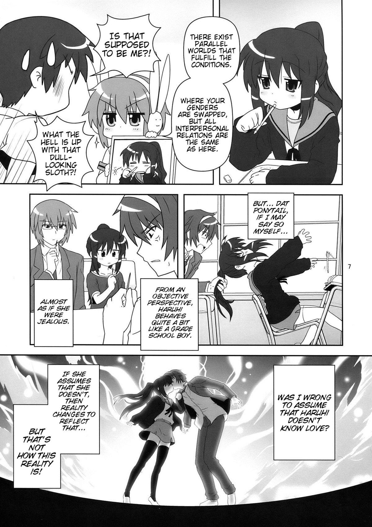 Porn Sluts Korekara no Arasuji | The Story so far - The melancholy of haruhi suzumiya Bbw - Page 6