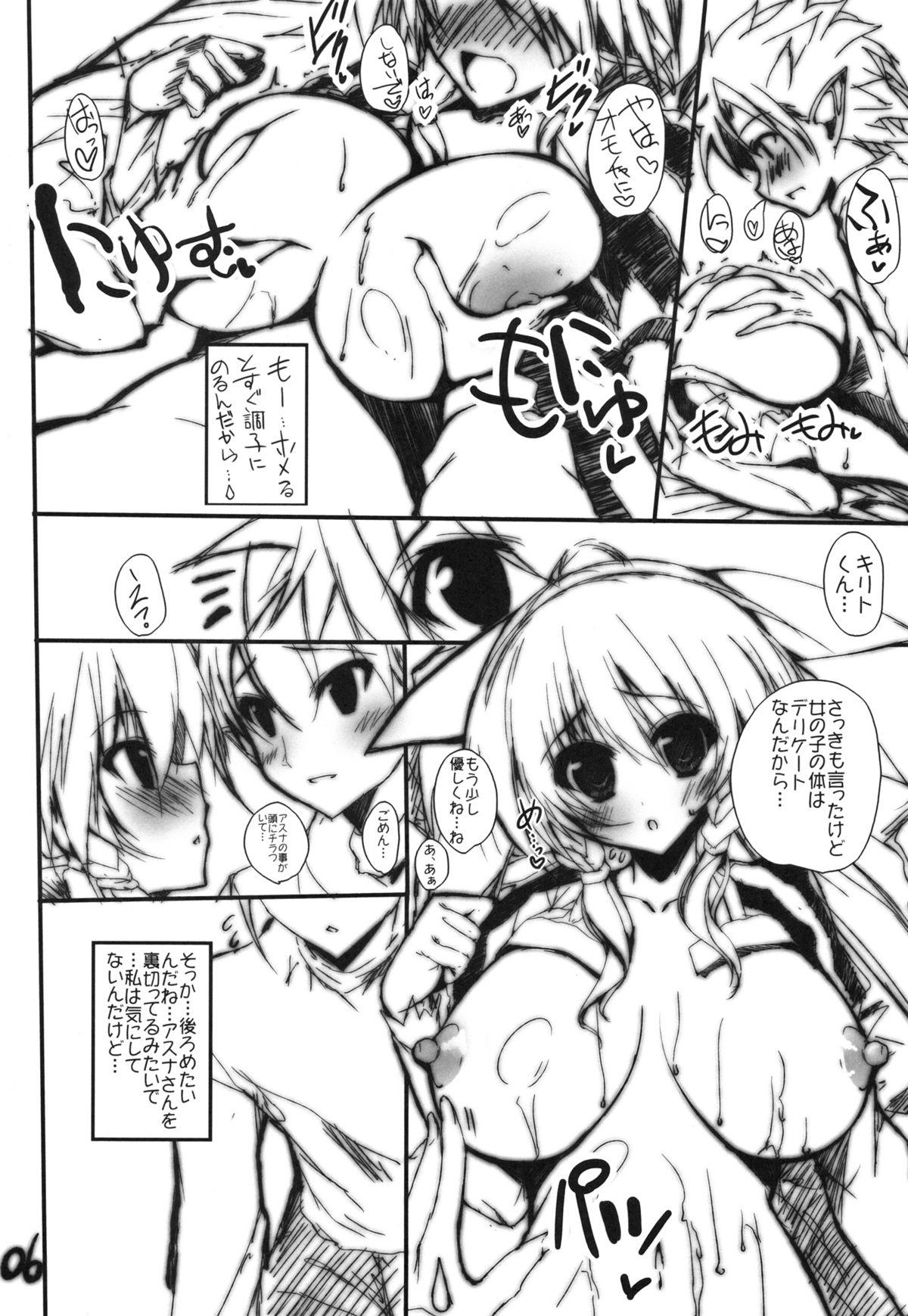 Bus K.S.G Vol.3 - Sword art online Hairy Pussy - Page 5