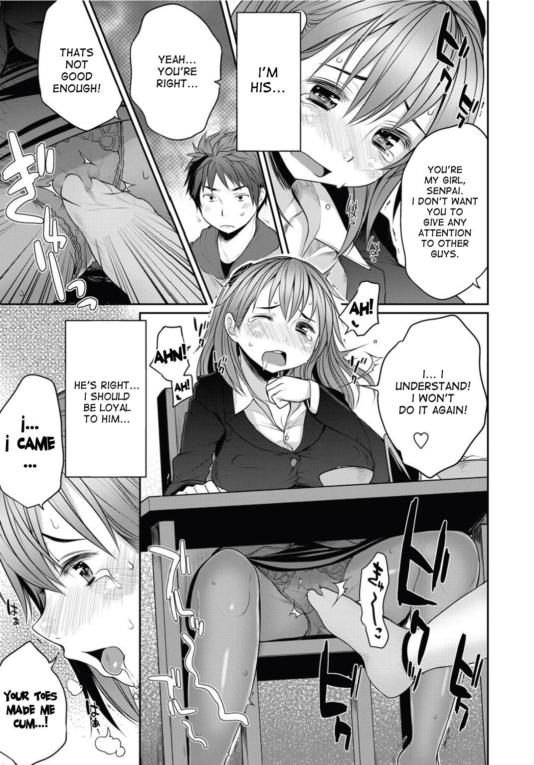 Gritona Mutual Jealousy ~ Mio and Shirou Footworship - Page 7