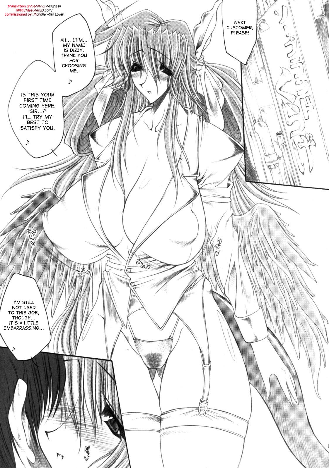 Young Ultra High Class Soap Lady Dizzy - Guilty gear Trimmed - Page 2