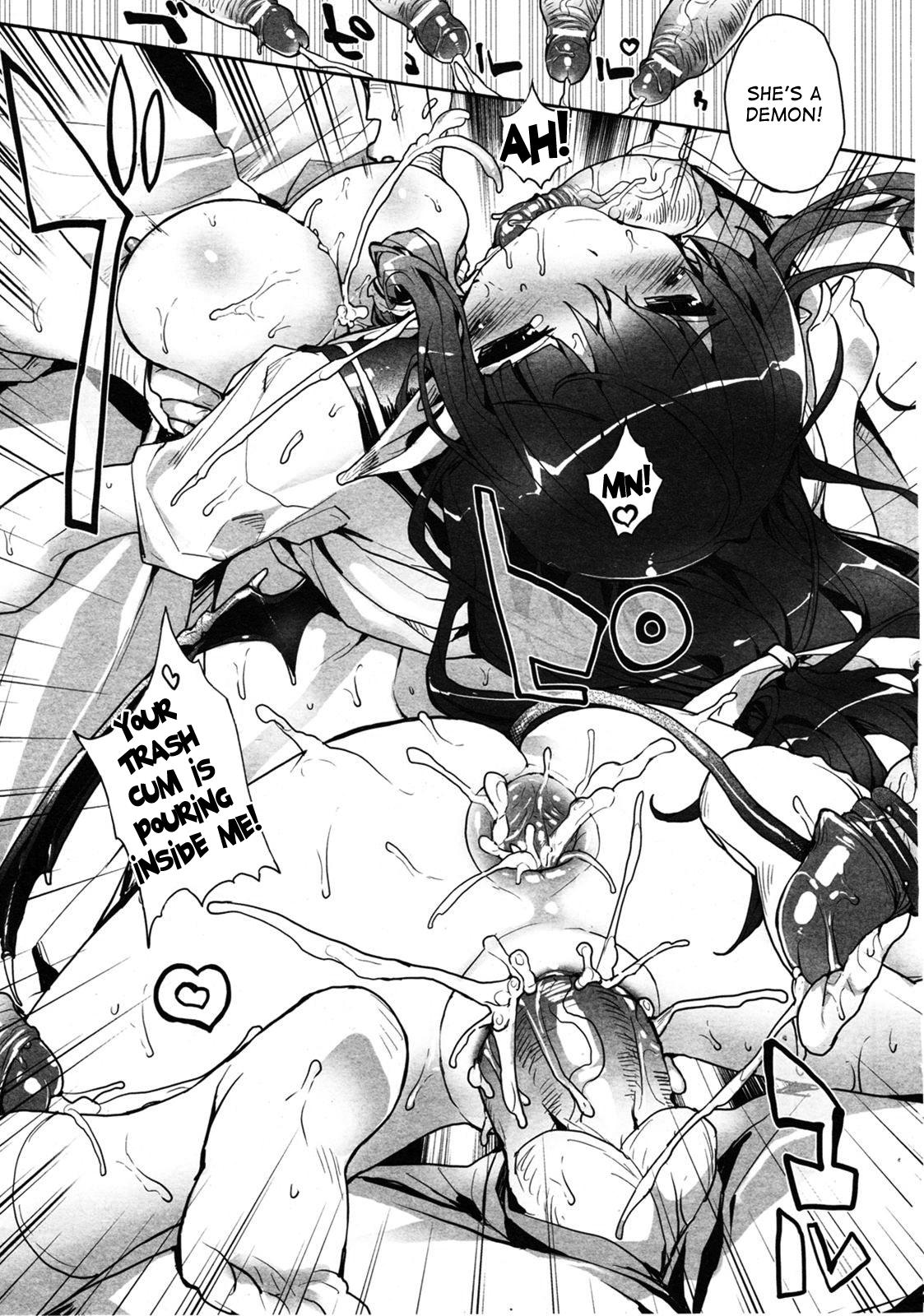 Black Woman [Mutsutake] Sakuma-san Ero Akuma | Sakuma-san, The Lewd Demoness (Comic Unreal 2009-08) [English] [desudesu] Public Sex - Page 15