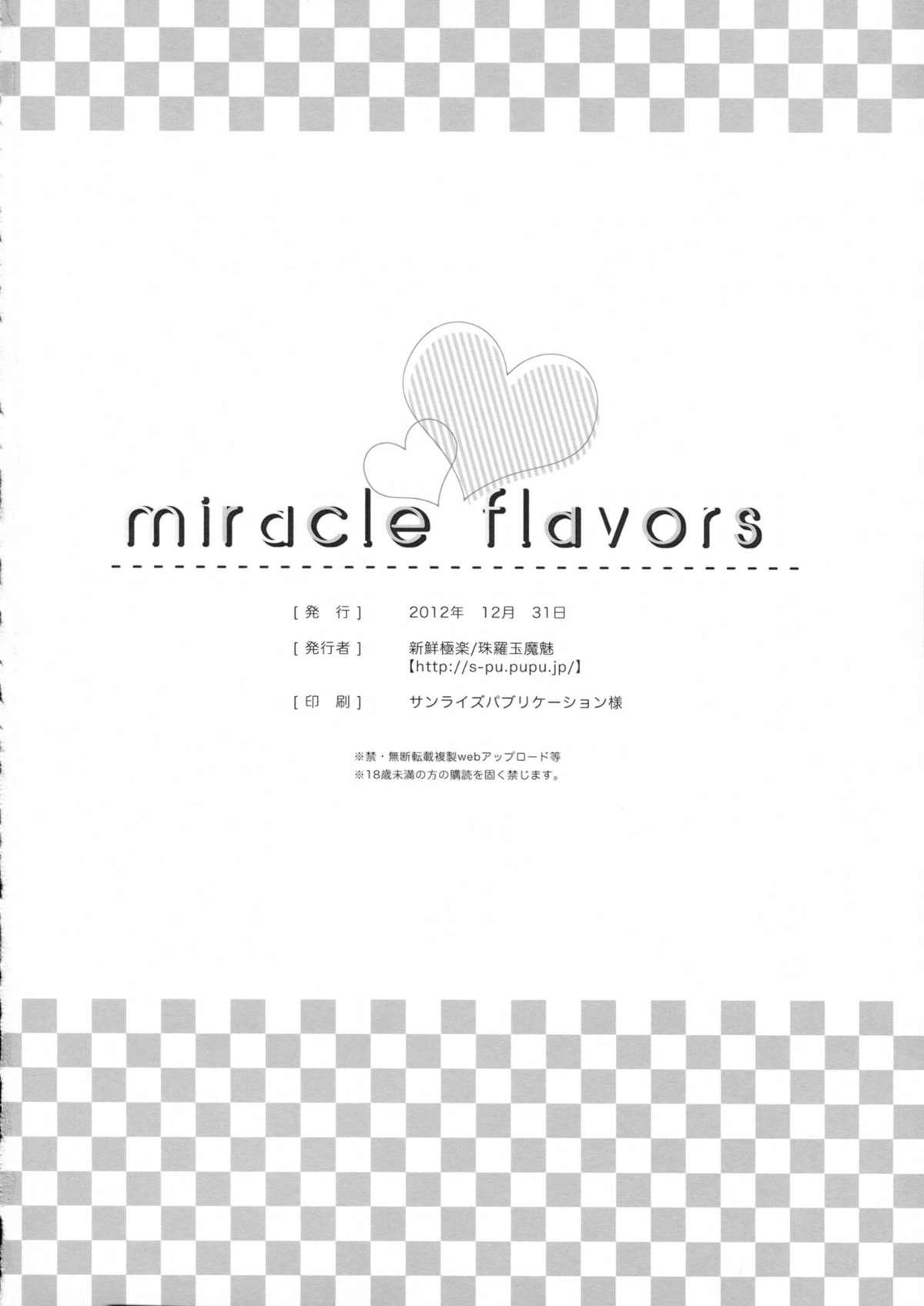 miracle flavors 29