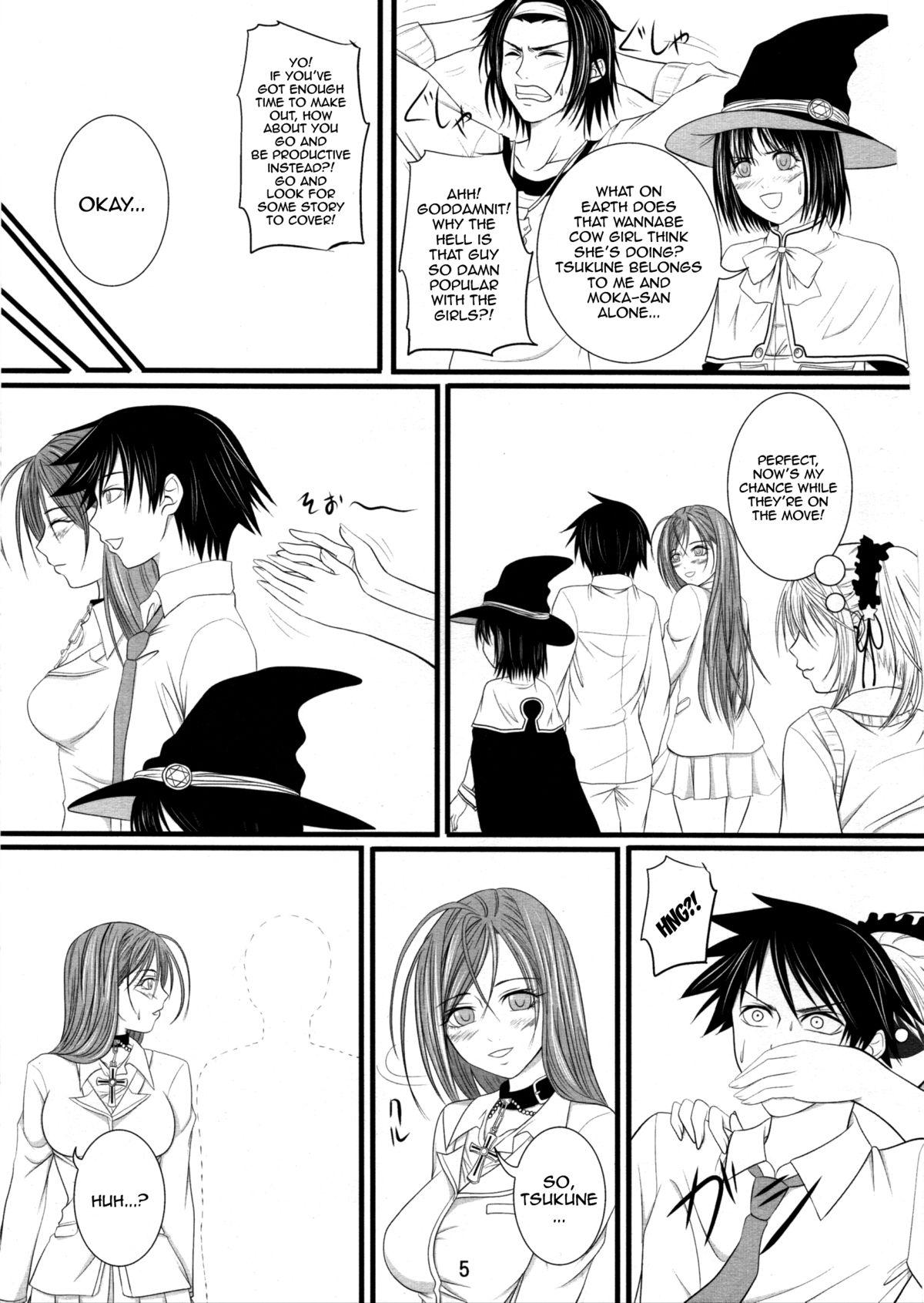 Teenfuns Lewdevil - Rosario vampire Gay Clinic - Page 4