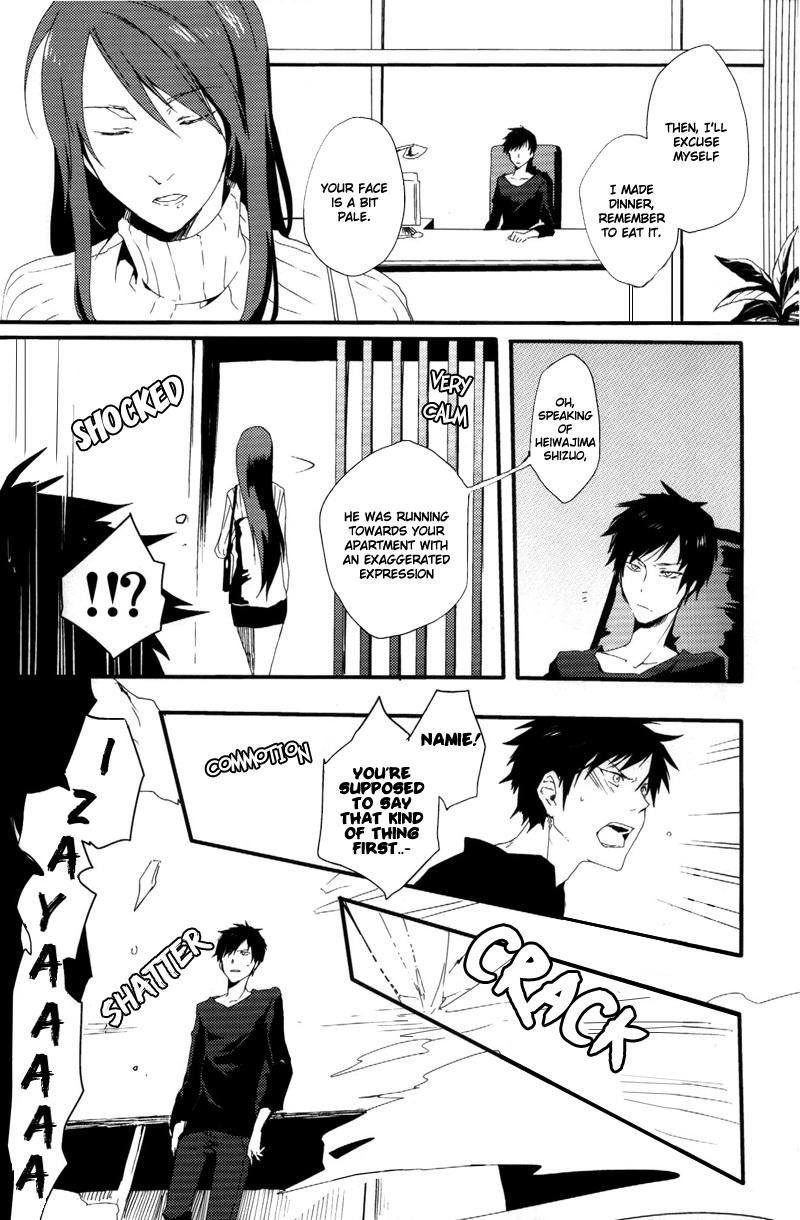 Namorada Fukakutei Youso Kinken Shingou - Durarara Real Orgasm - Page 7