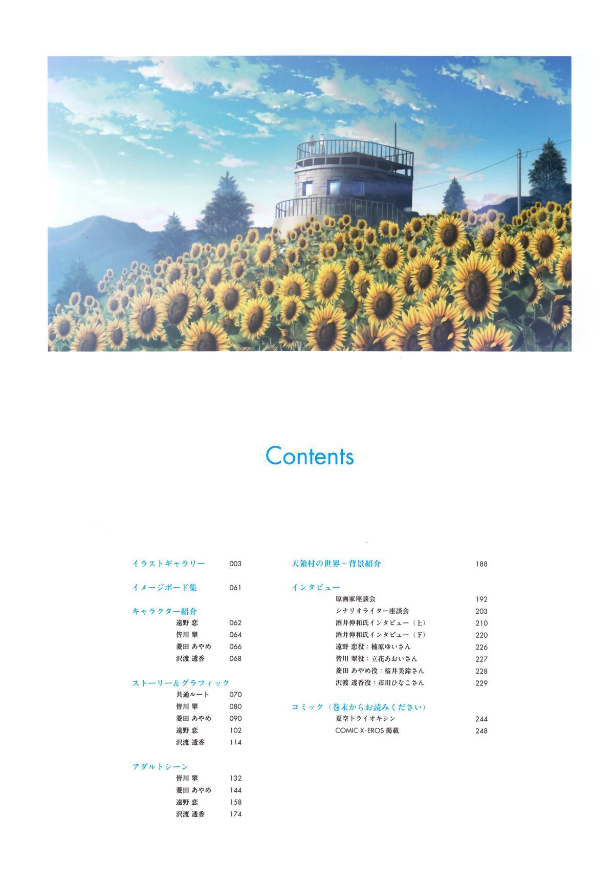 Natsuzora no Perseus Visual Fan Book 2