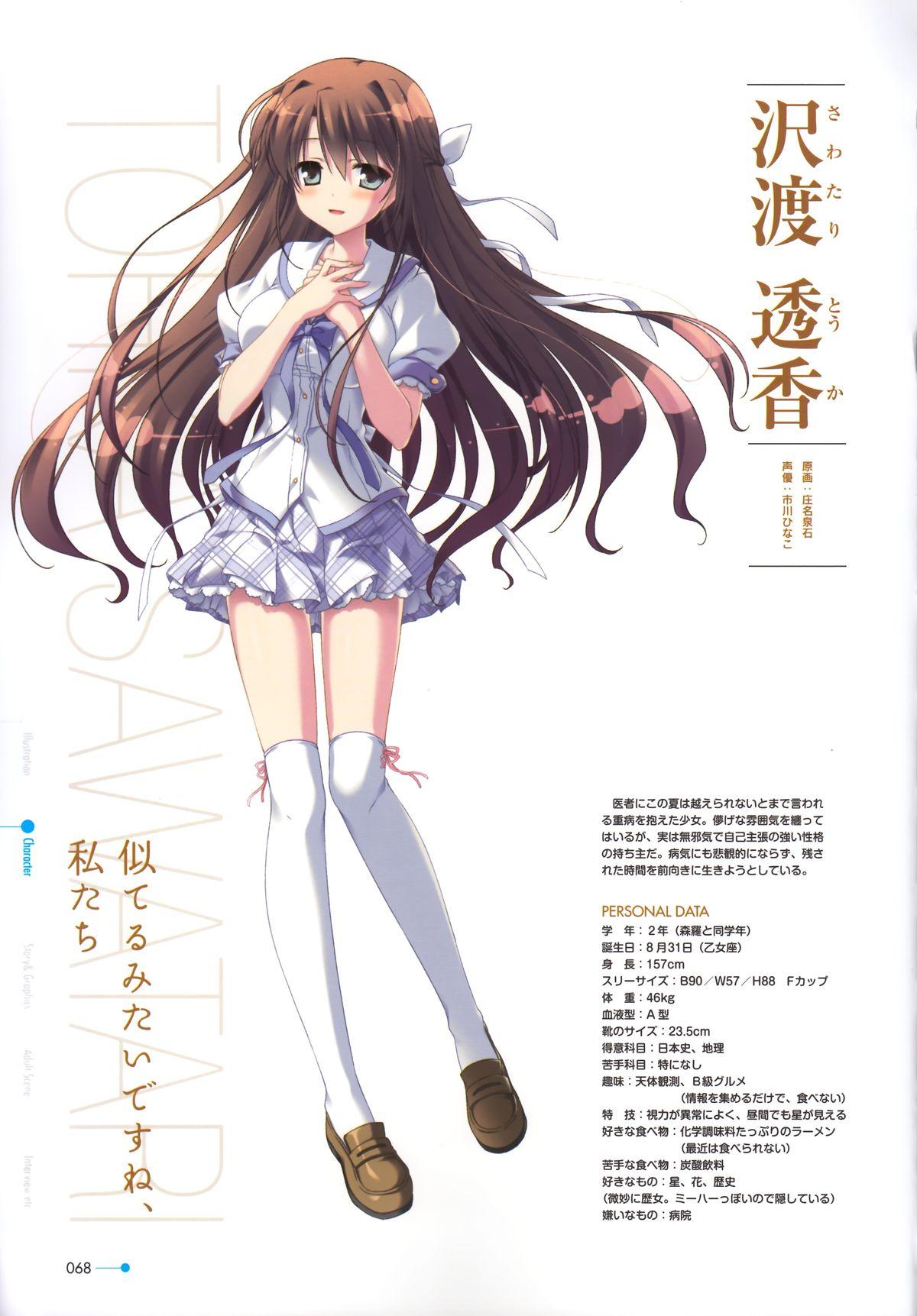 Natsuzora no Perseus Visual Fan Book 58