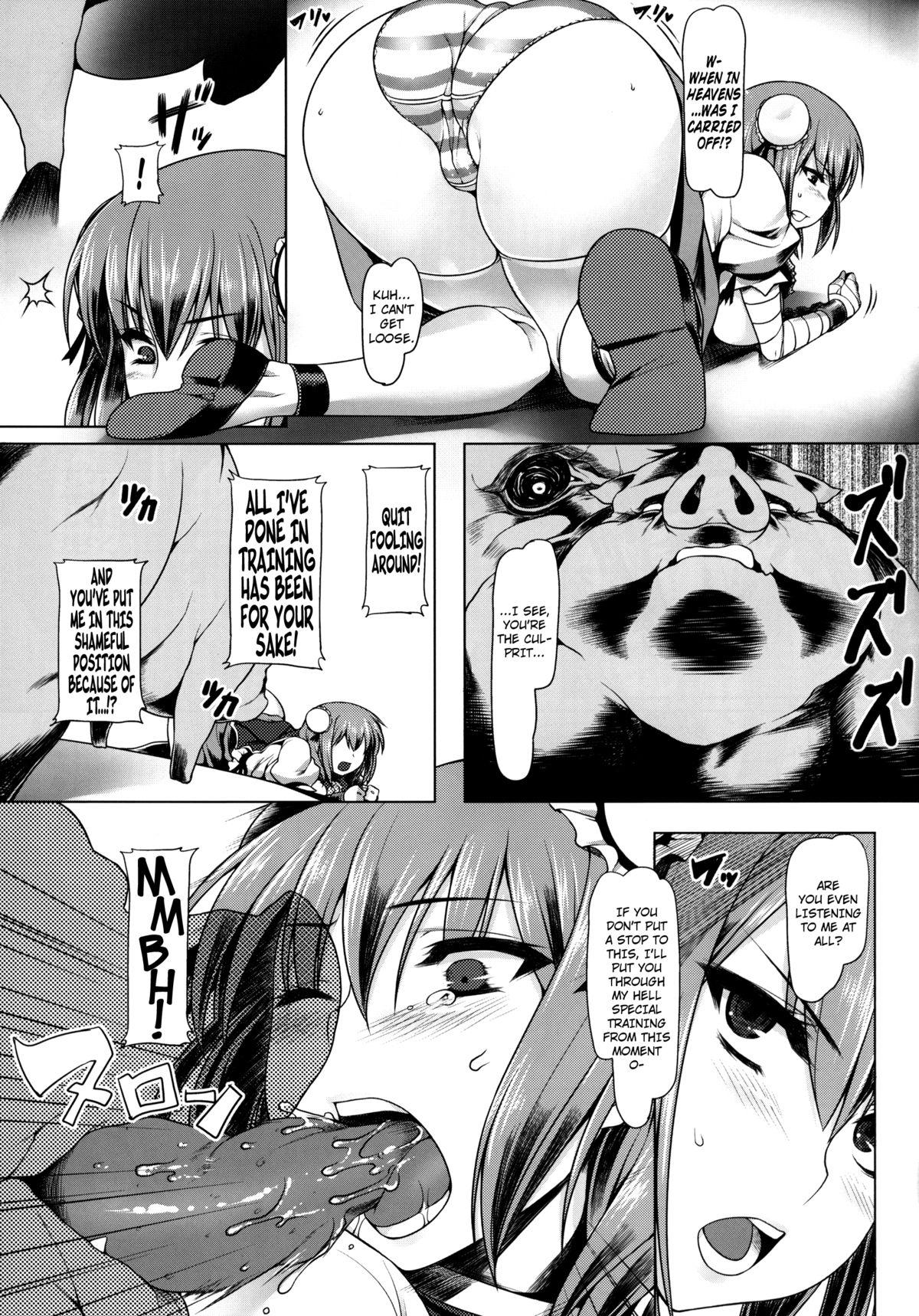 Hot Girl Porn (Reitaisai 10) [Ruiketsuan (Namidame)] Kasen-chan no Oshiri ga Rambutan | Kasen-chan’s Anus is a Rambutan (Touhou Project) [English] {Anonygoo + Afro} - Touhou project Camporn - Page 6