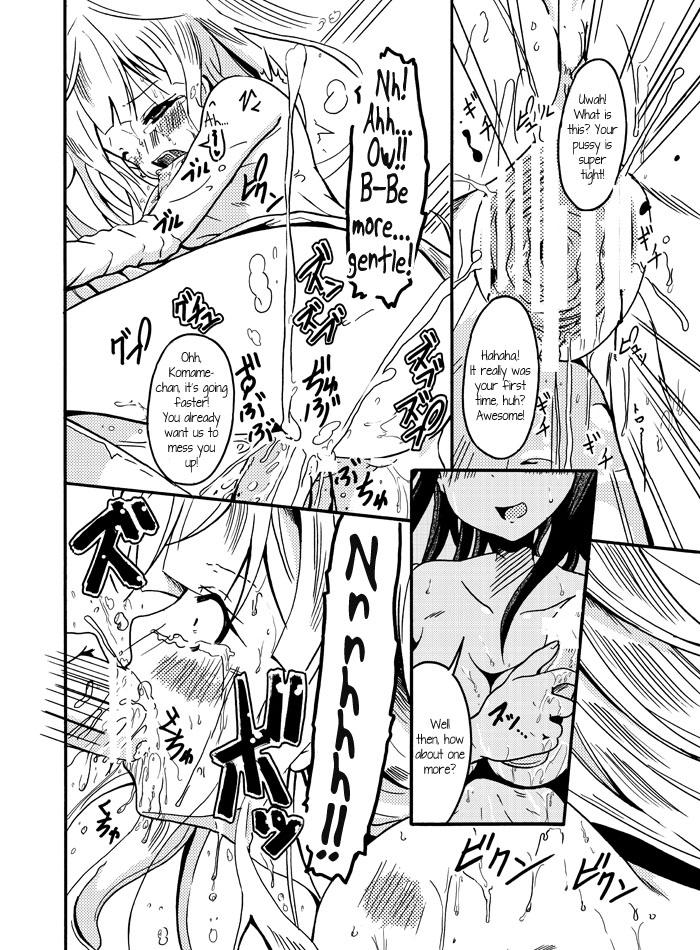 Cogiendo [RANTERN CHORD (Tsuchinoshita Kaeru)] Azuki-tan to Inran na Kuro. | Azuka-tan and the Pervy Kuro (Hentai Ouji to Warawanai Neko) [English] [Kamikakushi] - Hentai ouji to warawanai neko Huge Dick - Page 10