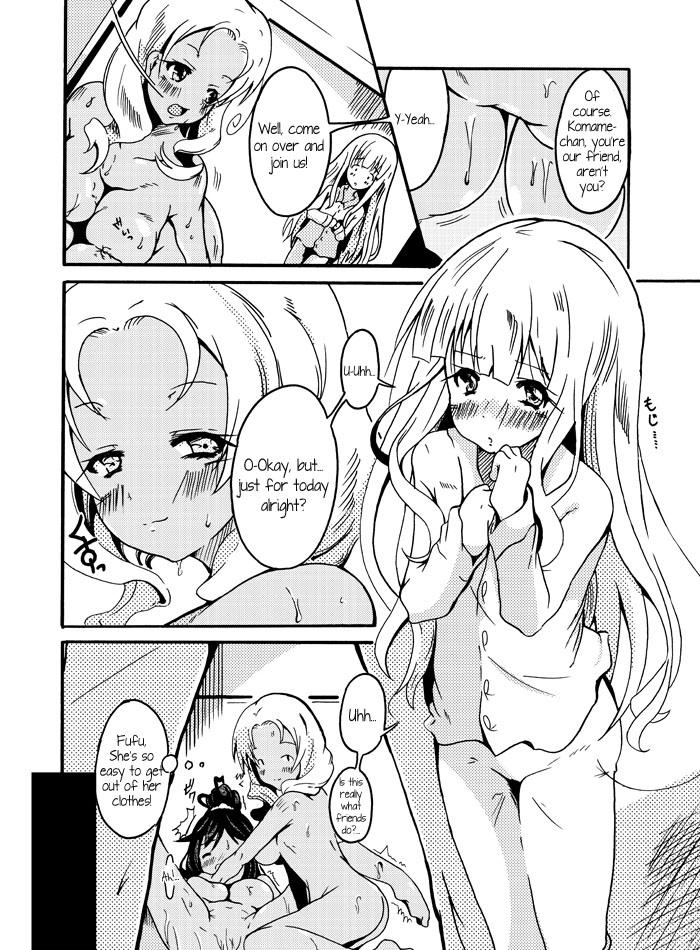 Firsttime [RANTERN CHORD (Tsuchinoshita Kaeru)] Azuki-tan to Inran na Kuro. | Azuka-tan and the Pervy Kuro (Hentai Ouji to Warawanai Neko) [English] [Kamikakushi] - Hentai ouji to warawanai neko Reverse Cowgirl - Page 4