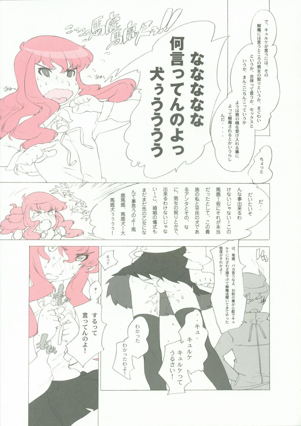 Old Momo Kami Shikiso - Zero no tsukaima Rope - Page 8